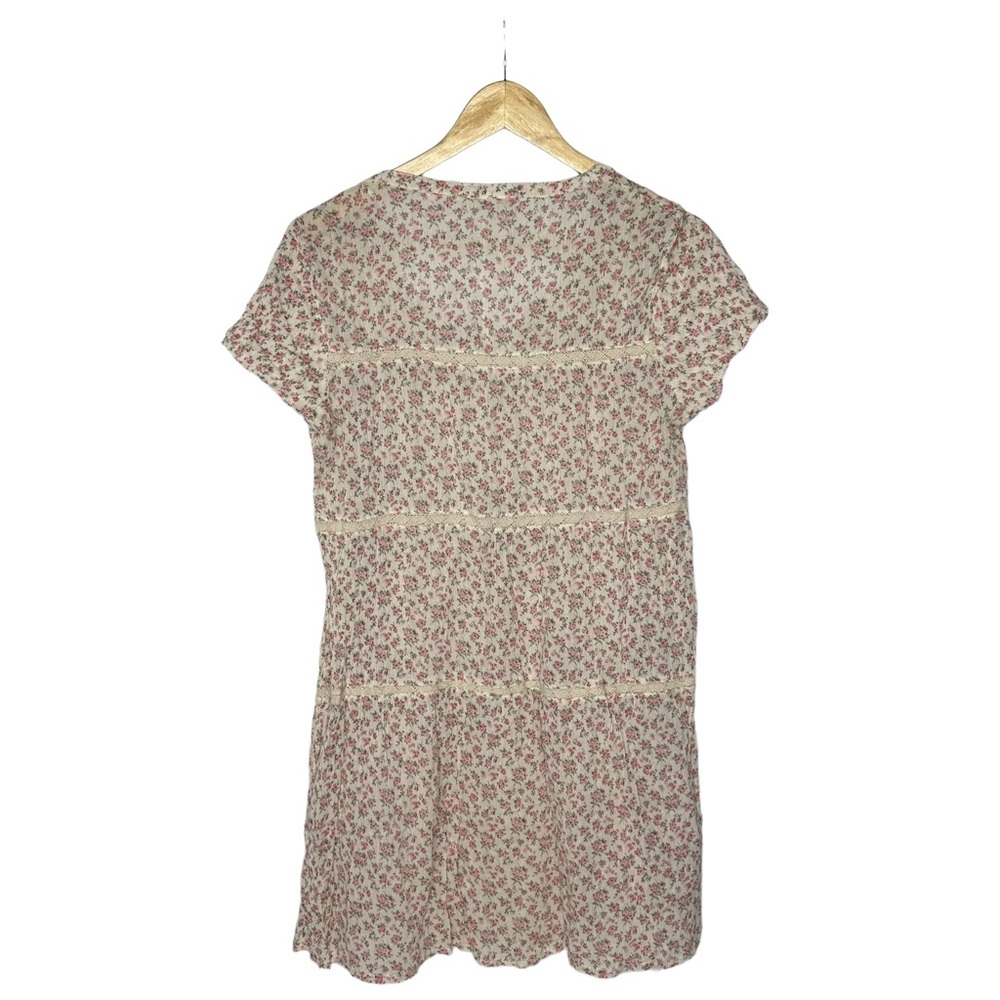 LOGG by H&M Floral Mini Babydoll Dress US 14 - Picture 2 of 10